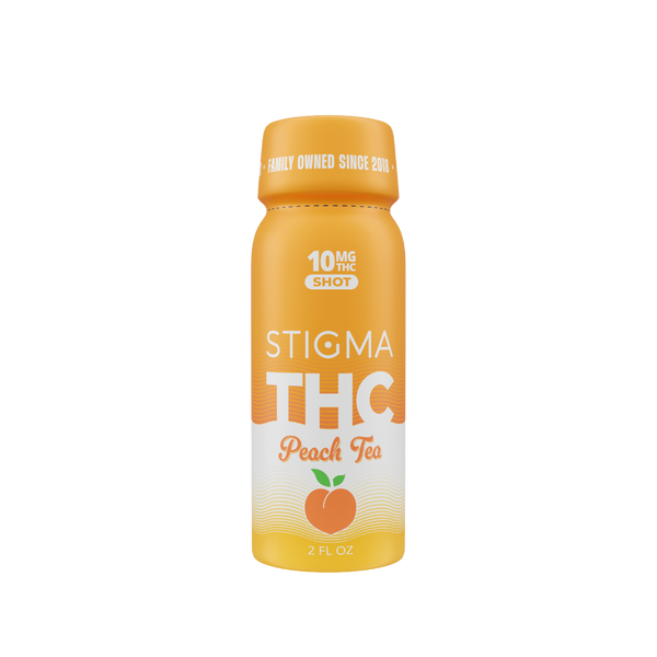 THC Shot Peach Tea (2oz) - 4 Pack