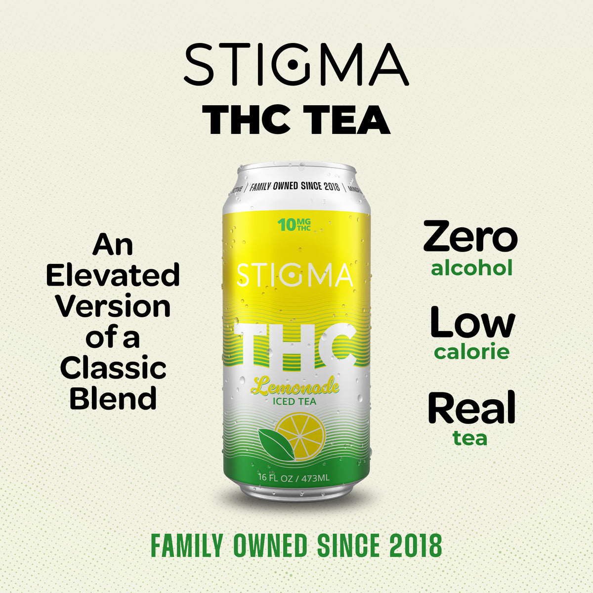 10mg THC Lemonade Iced Tea
