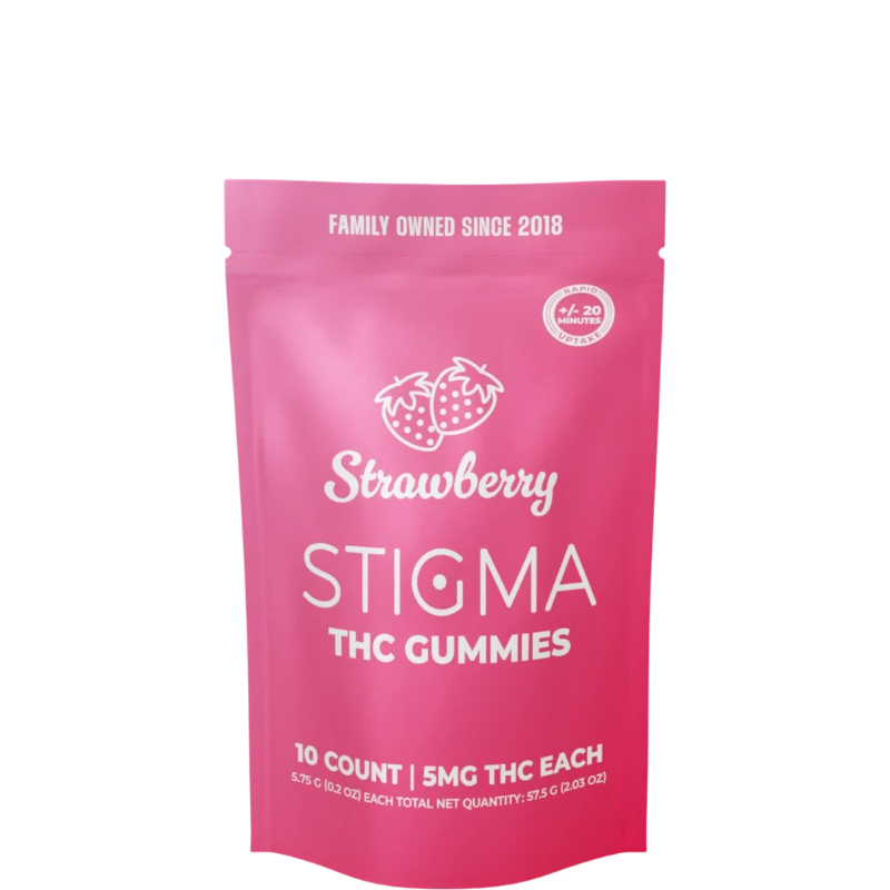 5mg THC Strawberry Gummies