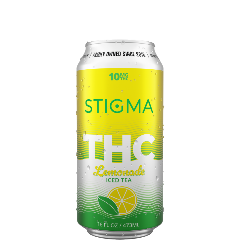 10mg THC Lemonade Iced Tea 16oz can