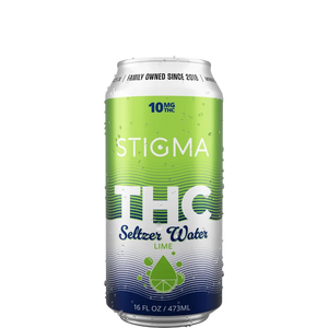 10mg THC Lime Seltzer Water (16oz)