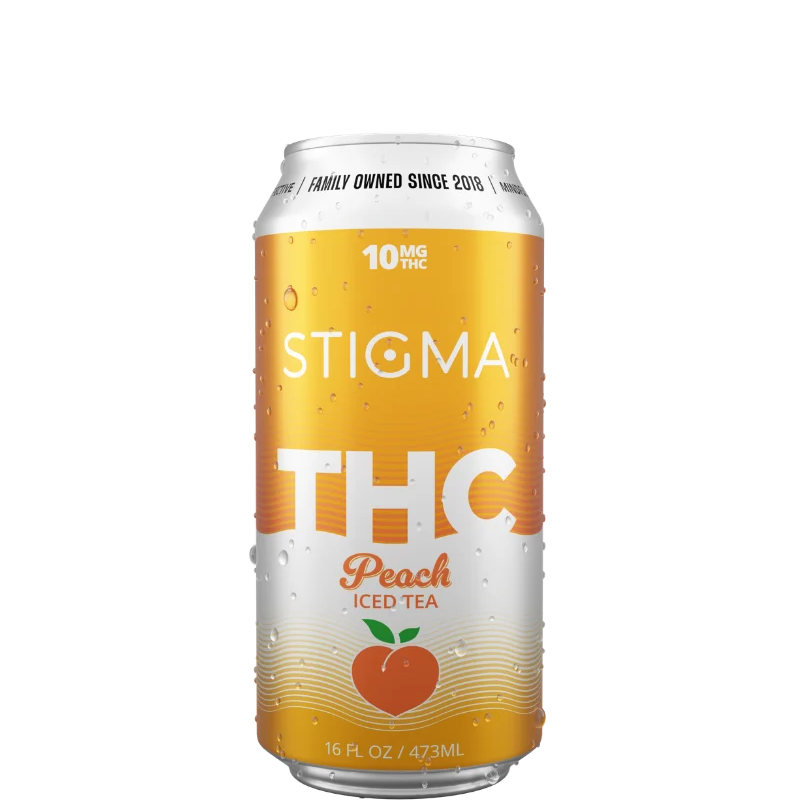 10mg THC Peach Iced Tea (16 oz)