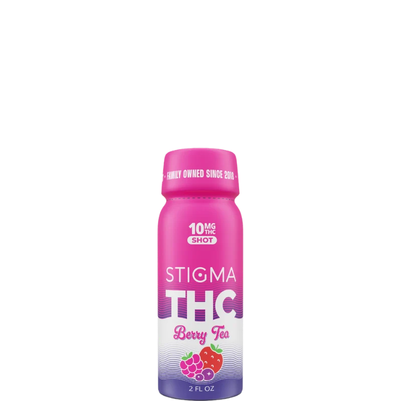 10mg THC Shot Berry Tea (2oz) - 4 Pack