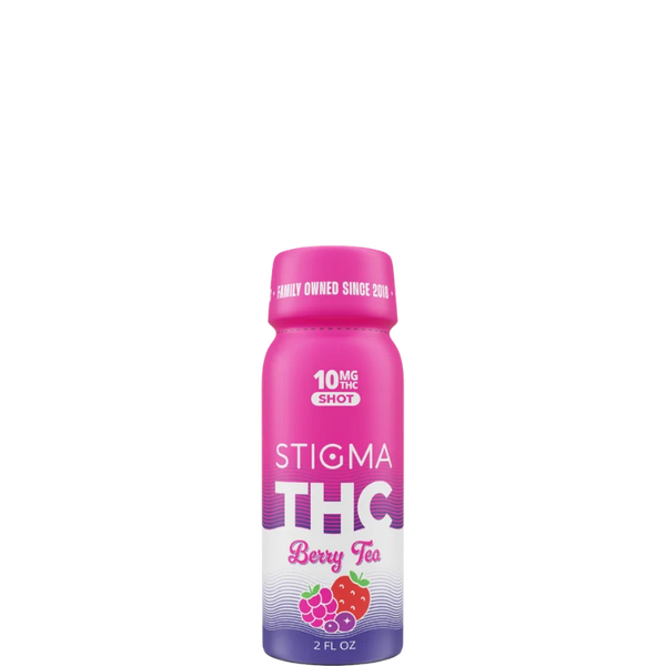 10mg THC Shot Berry Tea (2oz) - 4 Pack