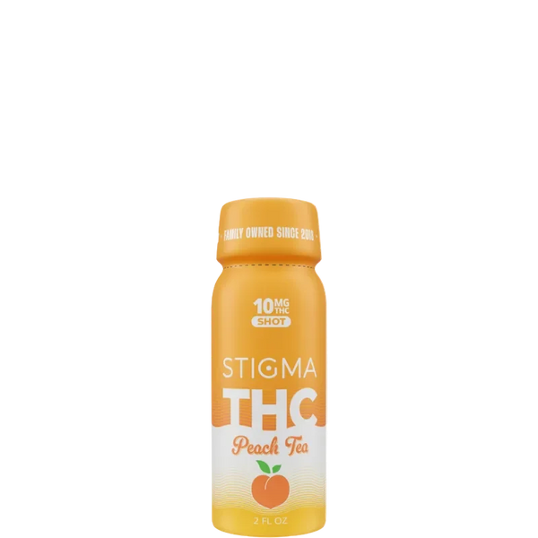 10mg THC Shot Peach Tea (2oz) - 4 Pack