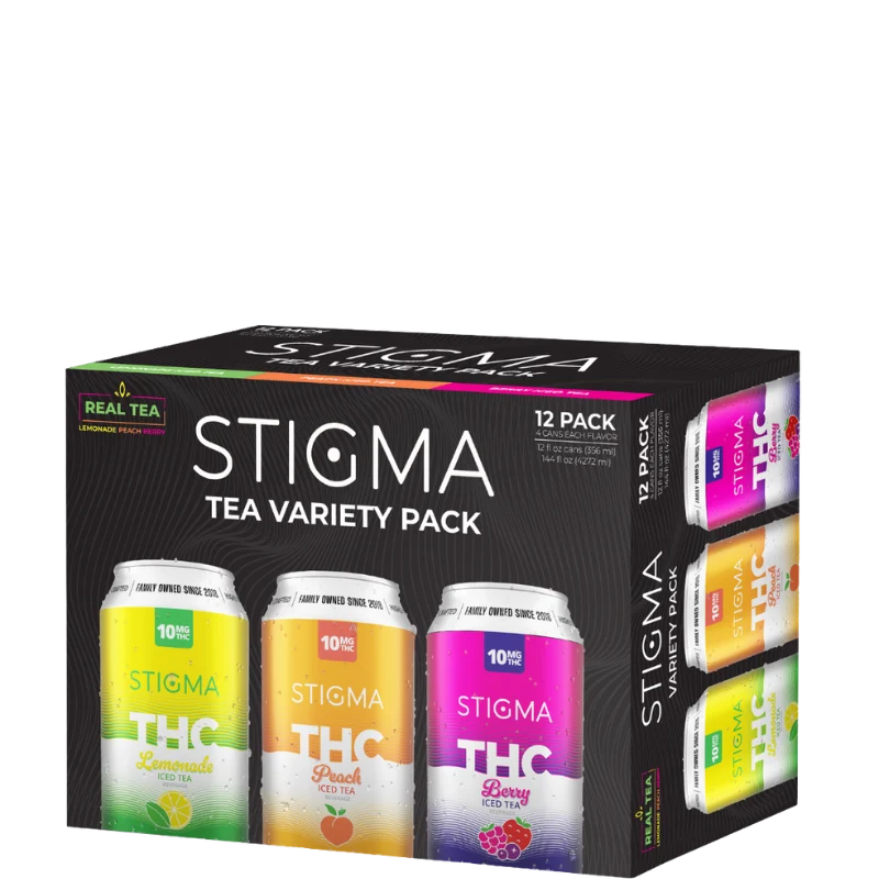 10mg THC Teas Variety Pack - 12 Pack