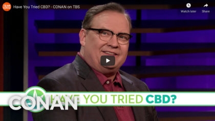 Read more about the article Conan O’Brien: “Have you tried CBD?”