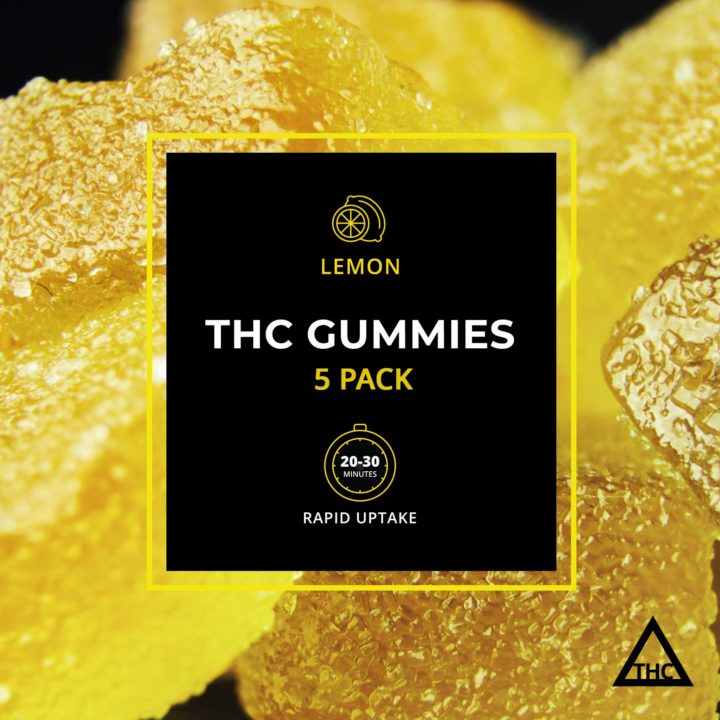 Lemon Rapid Uptake Gummies (5 pack)