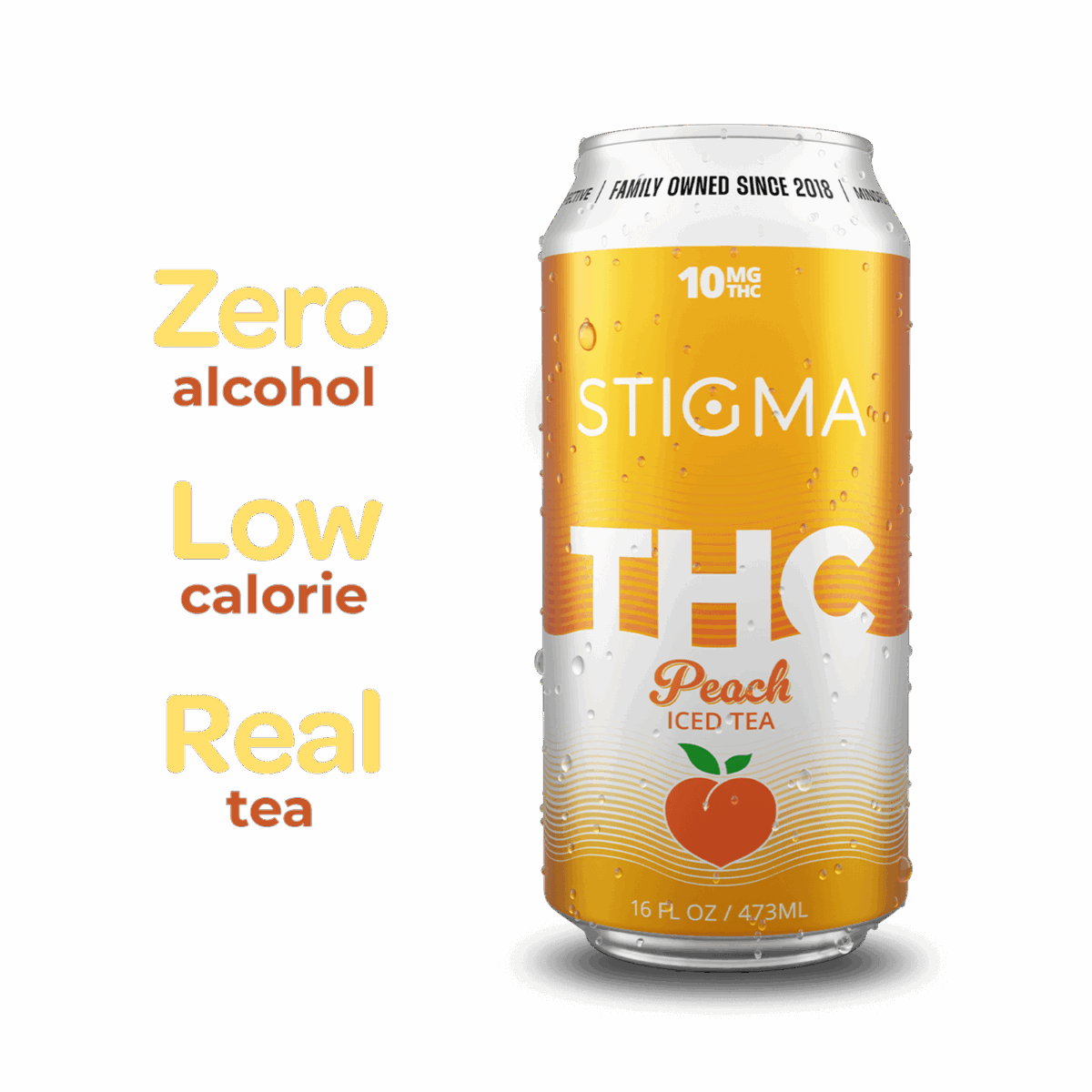THC Peach Iced Tea