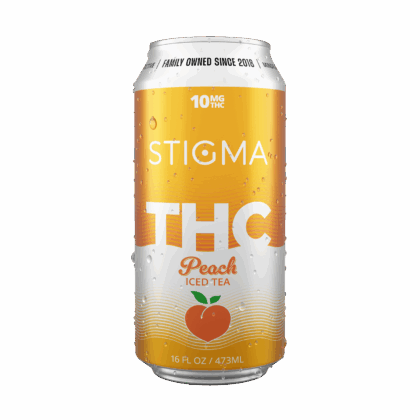 THC Peach Iced Tea