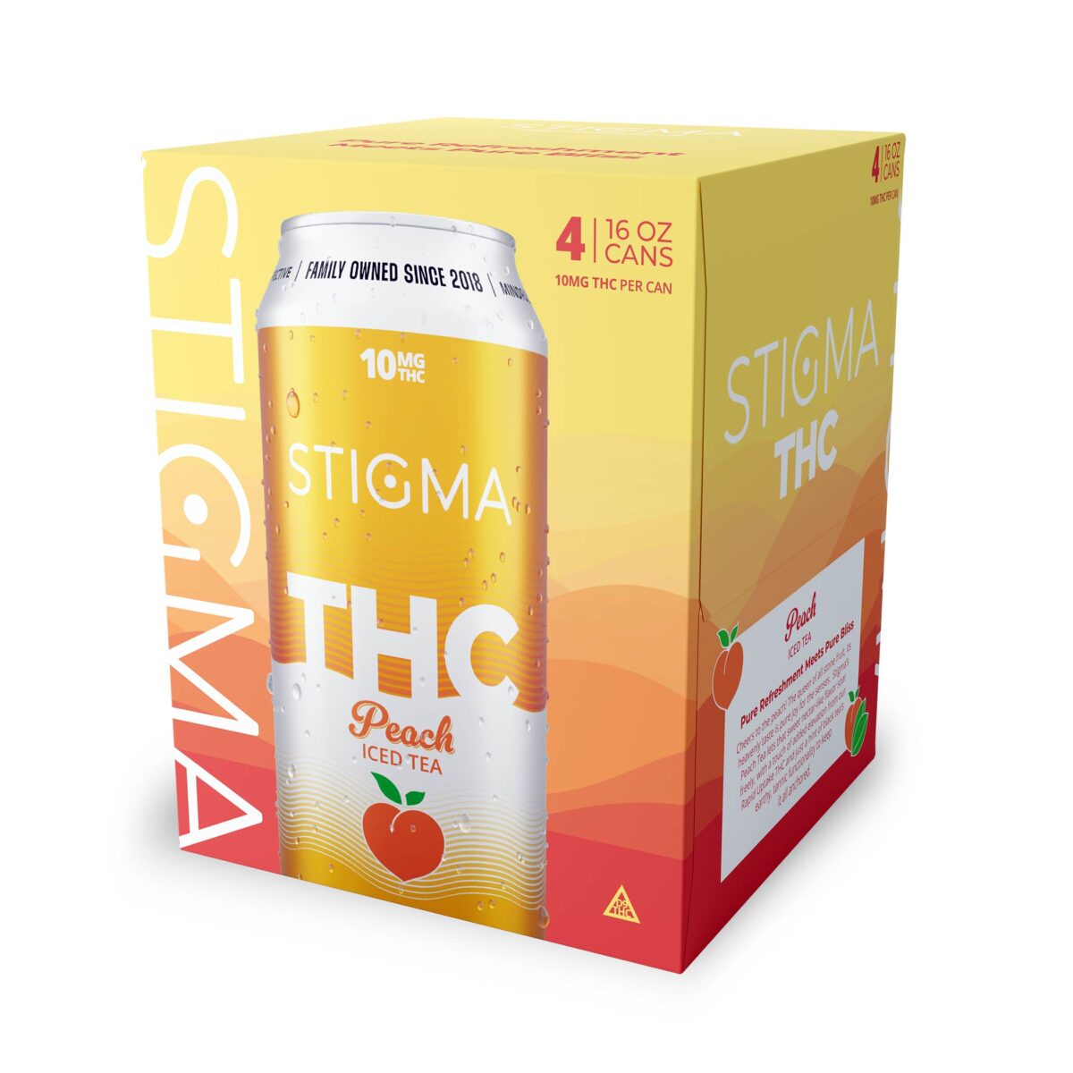 THC Peach Iced Tea