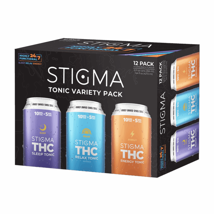 THC Tonic Variety 12 Pack (12oz)